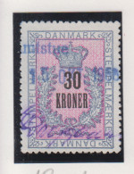 Denemarken Fiskale Zegel Cat. J.Barefoot Stempelmaerke Type 3 Nr.153 - Fiscaux