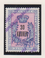 Denemarken Fiskale Zegel Cat. J.Barefoot Stempelmaerke Type 4 Nr.153 - Revenue Stamps