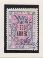 Denemarken Fiskale Zegel Cat. J.Barefoot Stempelmaerke Type 4 Nr.157 - Fiscaux