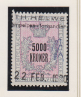Denemarken Fiskale Zegel Cat. J.Barefoot Stempelmaerke Type 4 Nr.160 - Revenue Stamps
