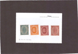 Francobolli SAN MARINO 1877 2c + 5c + 25c E 1894 2c NUOVI LINGUELLATI - Unused Stamps