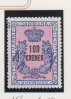 Denemarken Fiskale Zegel Cat. J.Barefoot Stempelmaerke Type 5 Nr.156 - Fiscales