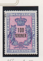 Denemarken Fiskale Zegel Cat. J.Barefoot Stempelmaerke Type 5 Nr.156 - Fiscaux