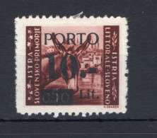 1945 Istria E Litorale Sloveno Occ. Jugoslava Segnatasse S4 * - Occ. Yougoslave: Littoral Slovène