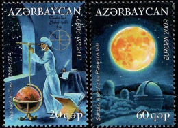 Cept 2009 Azerbaidjan Yvertn° 650-651 *** MNH Cote 7,50 € L' Astronomie - 2009