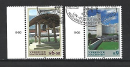 Timbre Des Nations-Unies  Vienne Oblitéré N 265 / 266 - Oblitérés