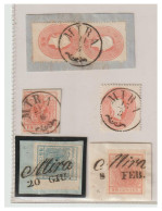 ITALIE --LOMBARDIE VENETIE --Lot De Timbres Oblitérés De MIRA -- - Lombardo-Venetien