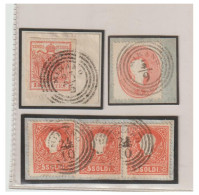 ITALIE --LOMBARDIE VENETIE --Lot De Timbres Oblitérés De MIRANO -- - Lombardo-Venetien