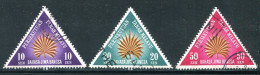 MALAISIE- Y&T N°105 à 107- Oblitérés - Federation Of Malaya