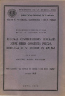 Algunas Consideraciones Generales Sobre Sífilis Congénita Precoz, Deducidas De Su Estudio En Málaga - Gregorio Marin - Salud Y Belleza