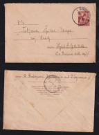 Yugoslavia 1949 Stationery Envelope DUBROVNIK X LJUBLYANA - Storia Postale