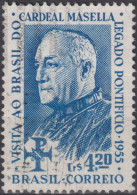 1955 Brasilien ° Mi:BR 883, Sn:BR 827, Yt:BR 609, Cardinal Aloisi-Masella (1879-1970) - Used Stamps