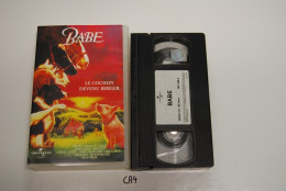 CA3 CASSETTE VIDEO VHS BABE LE COCHON DEVENU BERGER - Enfants & Famille