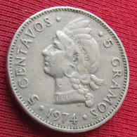 Dominican Republic 5 Centavos 1974 KM# 18 Lt 1675 *VT República Dominicana République Dominicaine - Dominicana