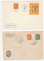 1949 & 1962 TAMPERE Finland EVENT COVERS Stamps Cover - Covers & Documents
