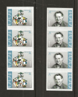 Norway Norge 2012 Thorbjørn Egner 100 Birthday Mi 1780-1781 In Strips Of Four  MNH(**) - Unused Stamps