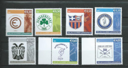 Greece - 2005 Football Clubs & Sport Federations Emblems. MNH** - Nuovi