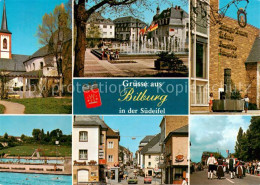 73813201 Bitburg Kirche Wasserspiele Bitburger Brauerei Schwimmbad Ortsmotiv Alm - Bitburg