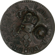 Trinité-et-Tobago, 2 Sous, 1789, Paris, Contremarquée TBO, Billon, TTB, KM:6 - Trinidad & Tobago