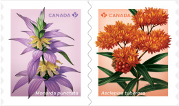 2024 Canada Flower Wildflowers Set Of 2 From Roll MNH - Neufs