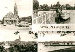 73095176 Waren Mueritz Markt Kietzbruecke Blick Vom Muehlenberg Waren Mueritz - Waren (Mueritz)