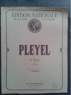 PLEYEL 6 DUOS OP 8 POUR VIOLONS PARTITION MUSIQUE EDITION NATIONALE - Snaarinstrumenten