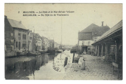 Malines  Mechelen   La Dyle Et Le Marché-au-Poisson - Mechelen