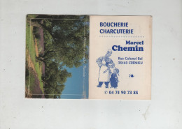 Calendrier Boucherie Charcuterie Chemin Crémieu Oliviers Et Lavandes Vaucluse - Formato Piccolo : 2001-...