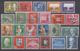 Saarland-Lot Aus 1957-59 , Gestempelt / O  (9241) - Used Stamps