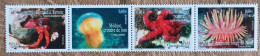 Saint Pierre Et Miquelon - YT N°1034 à 1037 - Faune Marine - 2012 - Neuf - Unused Stamps
