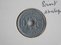 France 10 Centimes 1941 .1941. LINDAUER ZINC, Avec Point Cmes SOULIGNÉ (370) - 10 Centimes