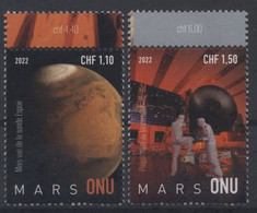 ONU Genève 2022 - "Planet Mars" ** - Unused Stamps