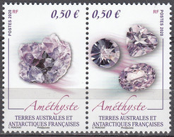 TAAF 2020 Minéral Améthyste Neuf ** - Unused Stamps