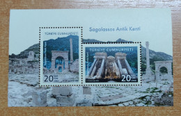 AC - TURKEY BLOCK STAMP - SAGALASSOS ANCIENT CITY  MNH 22 FEBRUARY 2024 - Neufs