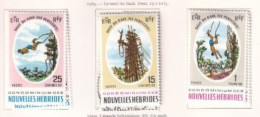 NOUVELLES HEBRIDES Dispersion D'une Collection Oblitéré Et Mlh  1969 2 Series - Oblitérés
