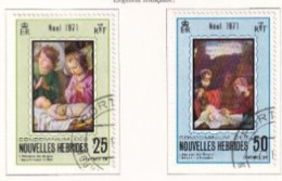 NOUVELLES HEBRIDES Dispersion D'une Collection Oblitéré Et Mlh  1971 - Usados