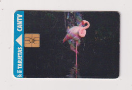 VENEZUELA  -  Bird Flamingo Chip Phonecard - Venezuela