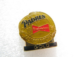 PIN'S      BIÈRE BUDWEISER  PADRES BASE BALL  SAN DIEGO 1991 - Béisbol