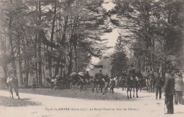 44 LE GAVRE     BLAIN      Forêt Du GAVRE.   - Le Rond Point Un Jour De Chasse   SUP  PLAN 1930.   RARE - Le Gavre