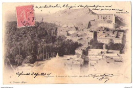 (Algérie) 194, Laghouat, Geiser 8, L'Oasis Et Le Rocher Des Chiens - Laghouat