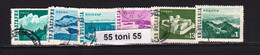 1962 /1963  Bulgarian Nature (Series Courants) Mi.-1314/18+1365  6v.-used(O) Bulgaria/Bulgarie - Gebraucht