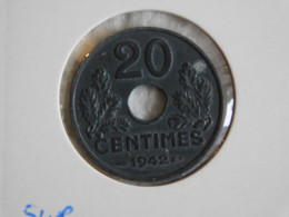 France 20 Centimes 1942 ÉTAT FRANÇAIS (429) - 20 Centimes