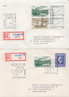 Postal History: Norway Covers With Nidaro 78 Label And Cancel - Brieven En Documenten