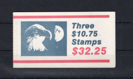 1985 Stati Uniti USA United States L141 Libretto 32,25$ MNH ** Aquila Testabianca, Alti Valori - 3. 1981-...