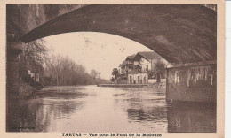 TARTAS VUE SOUS LE PONT DE LA MIDOUZE 1933 TBE - Tartas