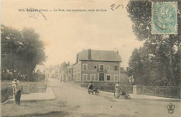 18 ARGENT - Le Pont, Vue Supérieure, Route De Gien - Argent-sur-Sauldre