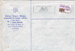 54249. Carta Aerea FUNCHAL (Portugal) 1984. Comercial HOTEL Santa Maria - Covers & Documents