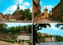 73048445 Borna Leipzig Rathaus Reichstag Volksplatz Breiter Teich Borna Leipzig - Borna