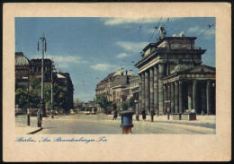1940 GERMANY BERLIN Am Branderburger Tor - Brandenburger Door
