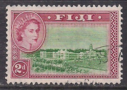 Fiji 1954 - 59 QE2 2d Government Office Used SG 283 ( M1389 ) - Fidschi-Inseln (...-1970)